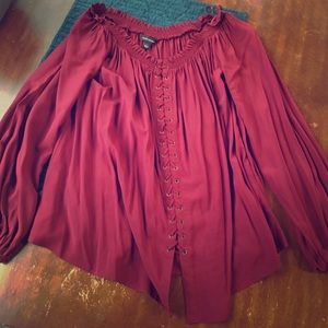 Rock&Republic Off Shoulder Shirt